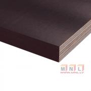 Saplāksnis (laminēts) EXT FW 2500x1200x15mm, bērzs