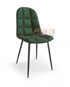 Krēsls K417, zaļš velvets