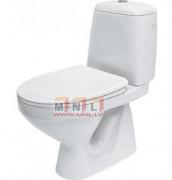 CERSANIT WC kompakts EKO 3/6l izvads grīdā ar vāku 