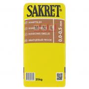 SAKRET QS (0-0.5mm) Kvarca smiltis 25kg